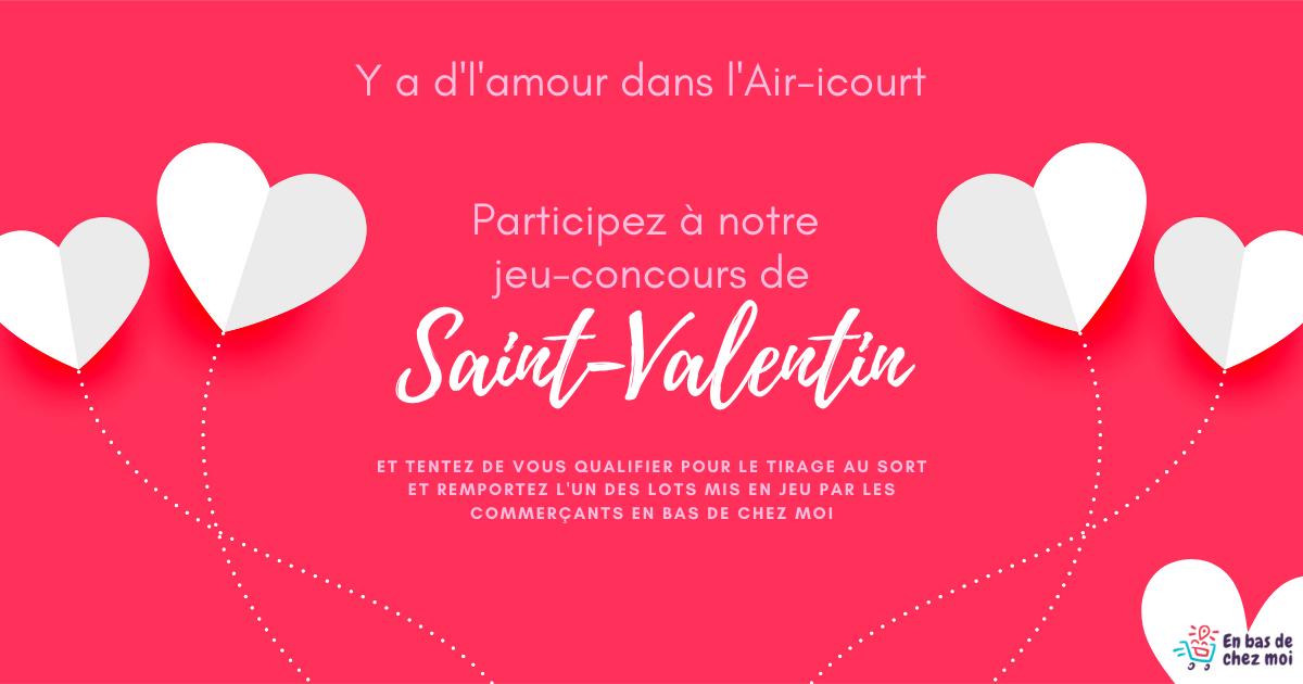 Jeu concours Saint-Valentin à Héricourt